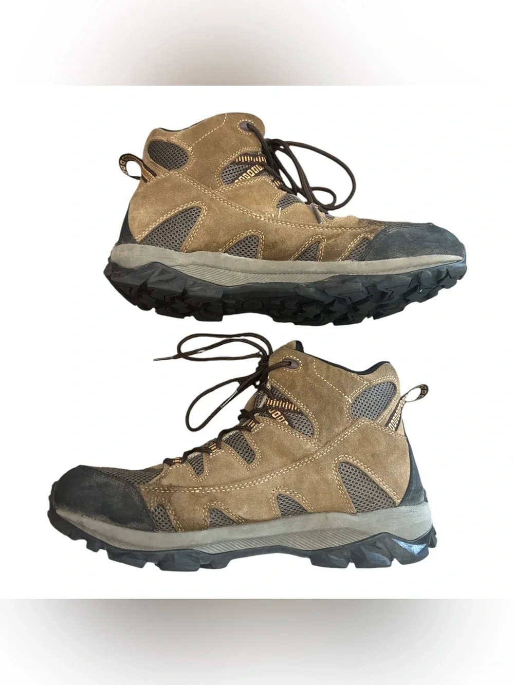 Red Head Men's Brown Trail Hiking Shoes - Durable Outdoor Footwear Work Boots